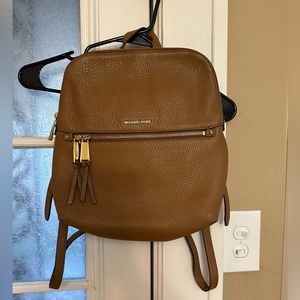 Camel Micheal Kors Backpack